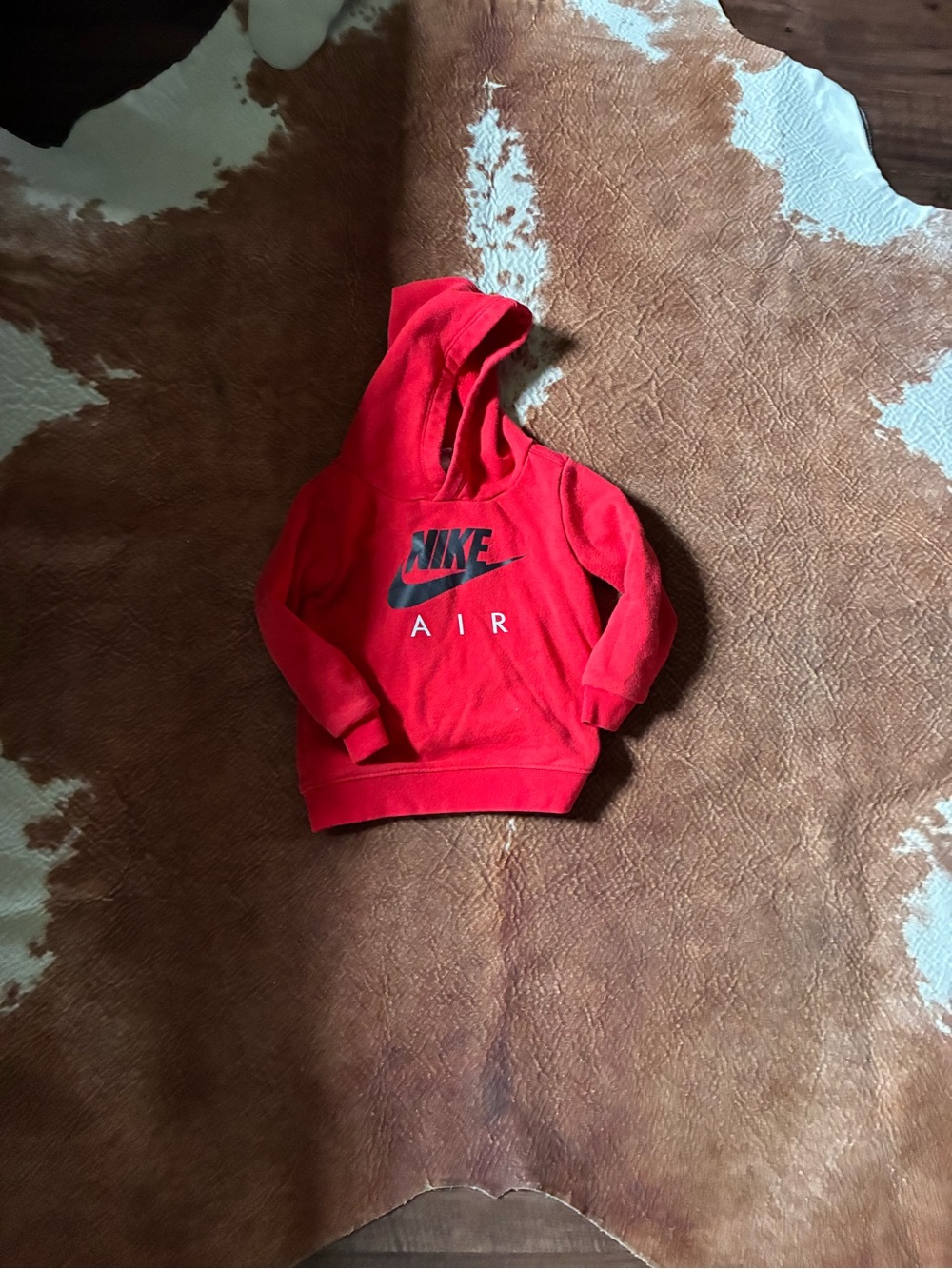 Nike Air Red Hoodie Toddler 
Boys 18- 24 Months